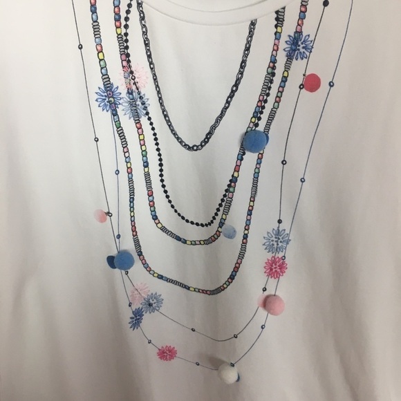 🎈🎈🎈Boho river woods Pom Pom t shirt. Small - Picture 6 of 6